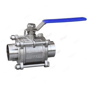 Nhà Sản Xuất Bán Hàng Trực Tiếp Thép Không Gỉ Bóng Van Với Chủ Đề Nội Bộ Ba Mảnh Threaded Bóng Van - Product Image 1