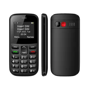 Ponsel Senior MXMID B210 dengan Keyboard QWERTY, dan kartu SIM ganda fitur SOS dan tombol besar untuk orang tua