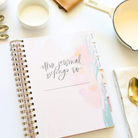 Cahier de recettes personnalisé moderne B5/A4 pour femmes bel organisateur de recettes pour écrire garder leurs propres recettes taille cadeau parfaite