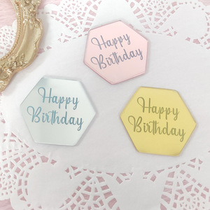 <span class=keywords><strong>2023</strong></span> personnalisé rond <span class=keywords><strong>coeur</strong></span> gâteau décoration rond brillant or <span class=keywords><strong>coeur</strong></span> rond joyeux anniversaire gâteau toppers - Product Image 3