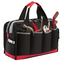 Sac à outils de quincaillerie étanche à épaule unique avec caractéristiques de protection du travail