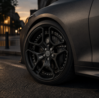 Jantes forgées ZhiGu Premium 20 pouces 5x114.3, noir mat, à rayons en Y, jantes sport de luxe pour Toyota Supra