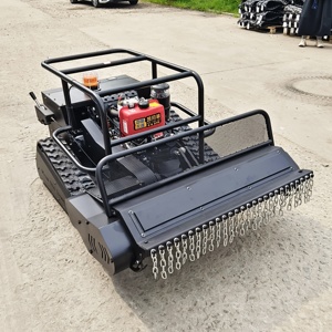 Tondeuse à gazon télécommandée à essence/diesel, largeur de coupe 950mm/1000mm/1200mm, robot télécommandé, faible niveau sonore (<100dB) - Product Image 3
