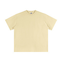 เสื้อยืดโอเวอร์ไซส์2024 345แกรมสำหรับผู้ชายเสื้อยืดผ้าฝ้ายพิมพ์ลายไหล่ปล่อยปล่อยได้หรูหรา - Product Image 3