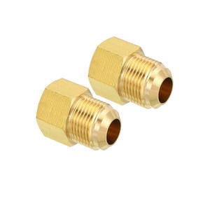 Adaptateur en laiton sur mesure, raccord mâle 3/8 à raccord femelle 1/2 NPT - Raccord pour gaz naturel - Product Image 1