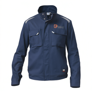 เสื้อแจ็คเก็ต Ttake รุ่นปกติ สีเทา ไซส์ XS ชุดทำงานเพื่อความปลอดภัย - Product Image 2