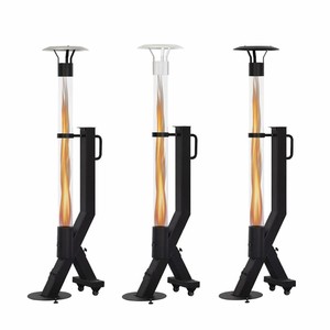 <span class=keywords><strong>Calentador</strong></span> de Jardín Moderno y Económico de Pellets de Madera para Uso en Exteriores, Estufa Rocket Portátil con Tubo de Vidrio y Acero Inoxidable para Patio - Product Image 1