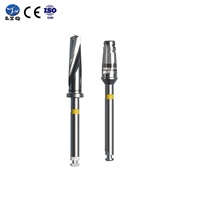 Kit de perceuse électrique pour implants dentaires et embouts, perceuse dentaire en acier inoxydable et accessoires