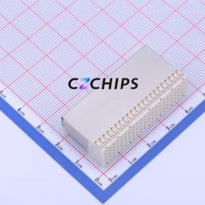 354148 Board-to-Board & Backplane Connector Bent Lead Through Hole,P=2mm Connector 110P 2mm Right Angle Insert 5 - Product Image 2