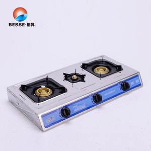 Estufa de Gas de Dos Quemadores, Acero Inoxidable, Portátil, Control por Perillas, Encendido Piezoeléctrico, Uso en Hoteles, Clase A de Eficiencia Energética, Apagado Automático de Llama - Product Image 2