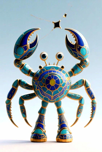 Sáng Tạo văn hóa phi vật thể cloisonne chòm sao trang trí ung thư - Product Image 3