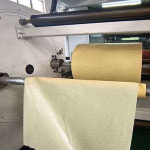 กระดาษ PE + ซิลิโคนด้านเดียวสีเหลืองสีขาว - Product Image 3