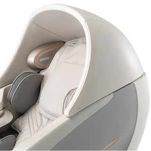 Witte Oversized Sl Track 4d Full Body Kneed Schoudermassagestoel Met Effecten - Product Image 6