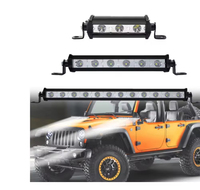 Venta caliente Multi opciones Offroad Led Auto sistema de iluminación Mini fila LED Barra de luz de trabajo