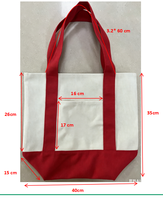 Sacs de courses avec logo personnalisé - Sac fourre-tout en toile de coton personnalisé, sacs fourre-tout réutilisables écologiques pour la promotion