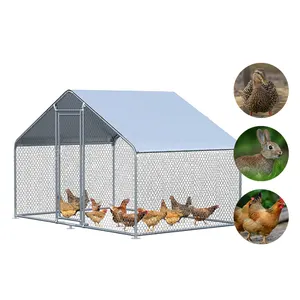 Manufacturer Large Outside Wire Mesh Cage For Chicken For 10 Chickens