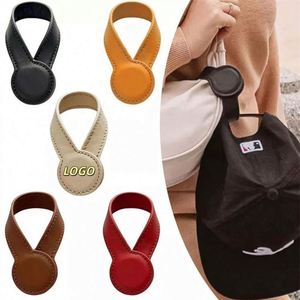 Clip Magnético para Sombrero, Ideal para Viajes, Elegante Soporte de Cuero para Sombrero con Imán Potente, Accesorios de Viaje para Mujer - Product Image 1