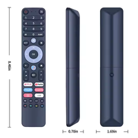 Control Remoto IR RM-C3365 de Repuesto para TV LED Inteligente, LCD, HD, IPTV