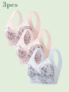 Biancheria intima senza cuciture, <span class=keywords><strong>seno</strong></span> piccolo da <span class=keywords><strong>donna</strong></span>, sport estivi sottili, un bellissimo reggiseno a coppa fisso tipo gilet senza anello in acciaio - Product Image 5