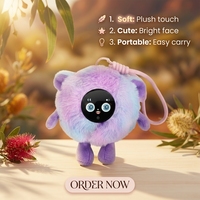 Jouet éducatif AI pour enfants, compagnon en peluche parlant anglais avec interaction vocale et mode conversation libre, coffret cadeau pour tout-petits