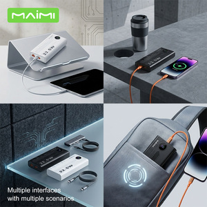 <span class=keywords><strong>Batterie</strong></span> <span class=keywords><strong>externe</strong></span> Maimi 22,5W à charge rapide 10000mAh <span class=keywords><strong>20000mAh</strong></span>, chargeur portable PD 20W avec écran LED pour téléphones - Product Image 2