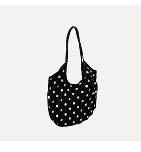 Nuevo estilo de bolso de hombro extragrande con diseño moderno de lunares, estilo informal con gran capacidad, bolso de hombro sencillo. - Product Image 5