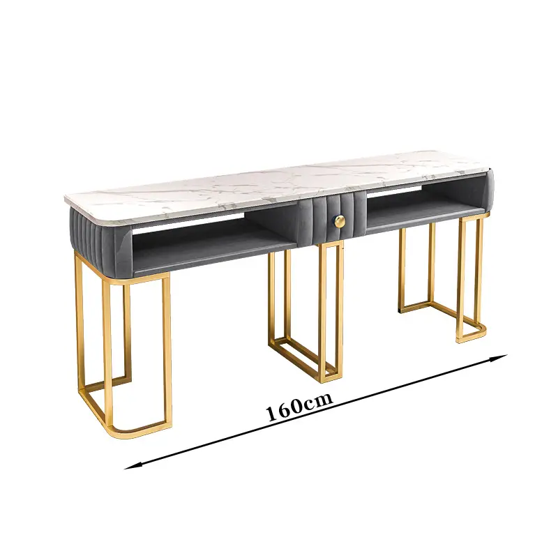 Hohe Qualität Frische Stil Niedrigen Preis Maniküre Schreibtisch Hocker Möbel Stuhl Salon Nagel Tisch