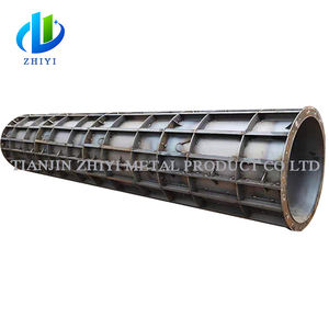 Panneaux <span class=keywords><strong>de</strong></span> coffrage métalliques en acier pour dalle, tailles <span class=keywords><strong>de</strong></span> coffrage pour murs <span class=keywords><strong>de</strong></span> soutènement, produits <span class=keywords><strong>de</strong></span> coffrage <span class=keywords><strong>de</strong></span> construction, poteau rond, Chine - Product Image 6