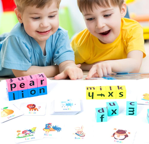 26 alfabeto Montessori in legno puzzle inglese giochi <span class=keywords><strong>di</strong></span> <span class=keywords><strong>parole</strong></span> ortografia giocattoli educativi per l'apprendimento dei bambini - Product Image 3