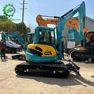 รถขุดขนาดเล็ก KX155 มือสอง รุ่นปี 2023 น้ำหนัก 5 ตัน คุณภาพงานก่อสร้าง ชิ้นส่วนหลัก PLC แบริ่ง มอเตอร์ เกียร์ - Product Image 6