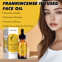 Expédition immédiate - Huile pour le visage à l'encens haute puissance 30 ml - Sérum anti-âge pour raffermir la peau - Beurre de karité - Réparation des rides - Sans alcool