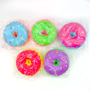New Fluffy mềm Fidget giảm căng thẳng Đồ chơi bóp chống căng thẳng giải nén Squishy vòng Donut đồ chơi - Product Image 5