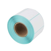 Papier thermique autocollant à trois couches de protection pour étiquettes d'expédition rapide en rouleau