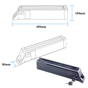 Argento Mini Max-GT Batterie pliable pour vélo électrique 36V 48V 13Ah 14Ah 15Ah 17,5 Ah Vélo électrique Argento <span class=keywords><strong>Piuma</strong></span> - Product Image 5