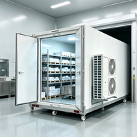 Chambre froide cryogénique de congélation rapide pour la transformation et le stockage des aliments, y compris la crème glacée, à usage commercial