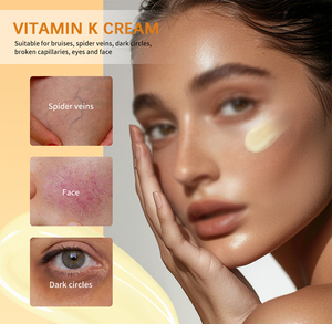 Crème de massage <span class=keywords><strong>pour</strong></span> <span class=keywords><strong>les</strong></span> jambes à la vitamine K personnalisée en gros, <span class=keywords><strong>pour</strong></span> l'éclat de la peau du corps, améliore <span class=keywords><strong>les</strong></span> caractéristiques du visage, cible <span class=keywords><strong>les</strong></span> <span class=keywords><strong>bleus</strong></span>, <span class=keywords><strong>les</strong></span> varices et <span class=keywords><strong>les</strong></span> taches sombres - Product Image 5