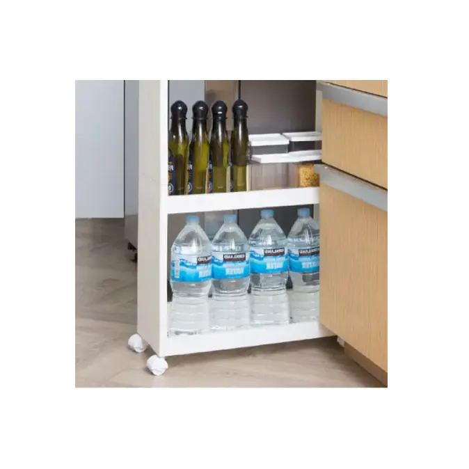 Чистое пространство для хранения продуктов тележка кухонный стеллаж для хранения тележки практичный и удобный удобного хранения