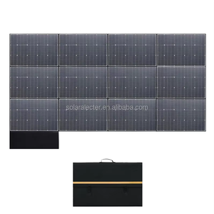 Panneau solaire monocristallin pliable Alecter APH-FB98 400W 600W, étanche IP66, 44V, pour camping-car, camping, maison, voitures électriques, 22% - Product Image 1