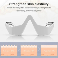 Appareil de massage oculaire à usage domestique - Portable pour le bureau, aide à soulager la fatigue oculaire et à réduire le stress