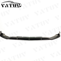 Pour Mercedes-Benz W206 Classe C Style B Lame avant monobloc en fibre de carbone, direct usine, pour séparateur avant W206