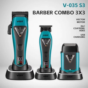 VGR V-035 S3 Tagliacapelli <span class=keywords><strong>Professionale</strong></span>, Regolabarba in Metallo con Base di Ricarica per Uomo - Product Image 3