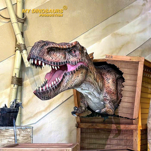 Modelo <span class=keywords><strong>Animatrónico</strong></span> de Medio Cuerpo de Tiranosaurio Rex Personalizado para Parque de Atracciones MY DINO AD-243 - Product Image 1