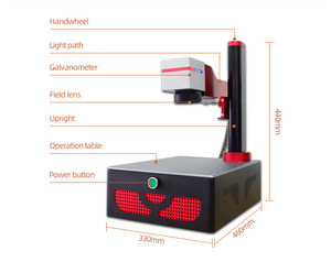 Máquina portátil de grabado de fibra Cnc para joyería dorada, 50 W, 100W, precio de marcado láser, grabado de 50 vatios - Product Image 3