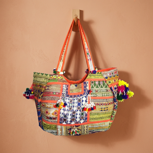 Hermosa Banjara Mujer Pretty Hand Bag Gypsy Banjara Tote Bag Tribal Banjara Hand Bag - Product Image 2