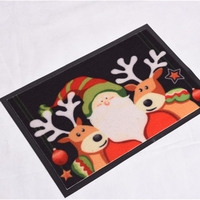 Tapis en polyester découpé, Logo imprimé de poils, personnalisé, pour publicité, 1 pièce