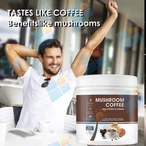 El polvo de café de hongos mezclado instantáneo OEM/ODM desintoxica el cuerpo, café Reishi, potenciador del sistema inmunológico, polvo de café de mezcla de hongos - Product Image 4