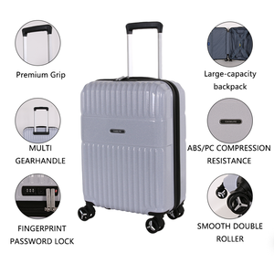 <span class=keywords><strong>Valise</strong></span> de voyage d'affaires moderne à coque rigide 20 pouces avec roulettes pivotantes, serrure TSA, antivol, durable et étanche – Vente en gros personnalisée - Product Image 3