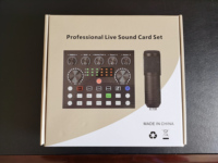 Ensemble de microphone bm800 enregistrement en studio professionnel mike micfone mikrofon USB V8 carte son avec micro à condensateur pour chanter youtube