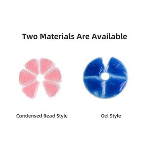 Gel réutilisable perles glace sein chaud froid Pack infirmière femme sein Hydrogel Hydro chaleur refroidissement Gel Pad pour l'<span class=keywords><strong>allaitement</strong></span> - Product Image 5