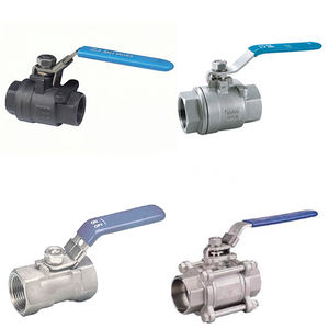 Wcb Cf8m 1000wog Hydraulische Kugelhähne mit Langem Griff, Männlich-Weiblich, 1/2 3 4 Zoll BSP NPT, Edelstahl 304 316l, 1 2 3 Stück - Product Image 1